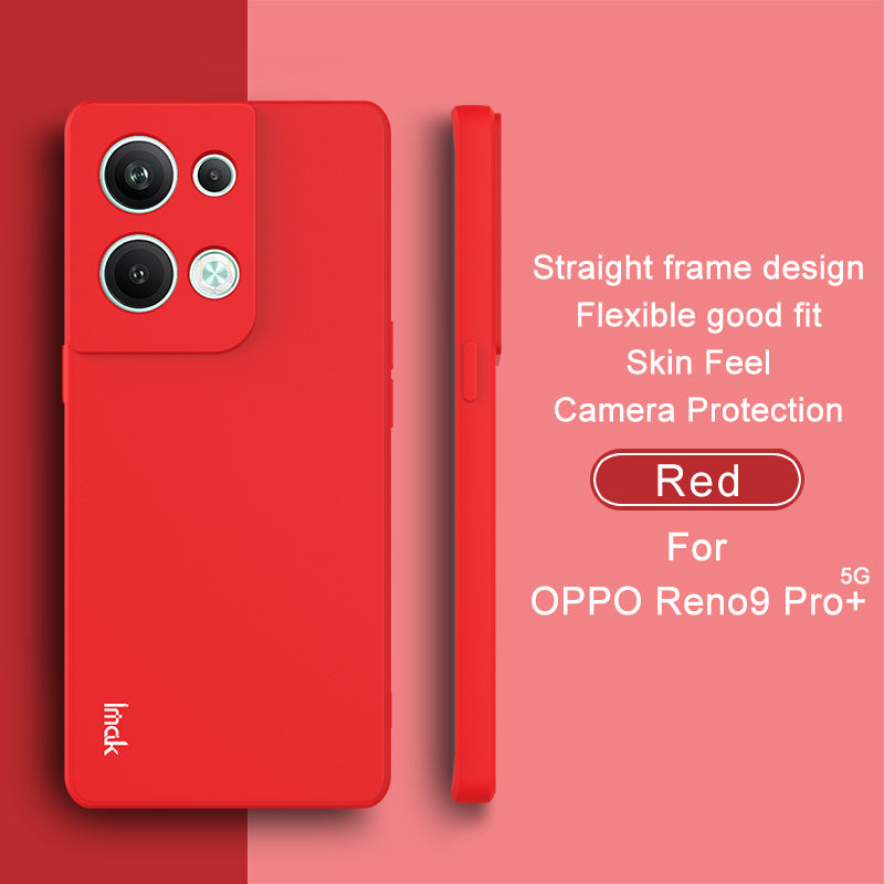IMAK UC-4 Series for Oppo Reno9 Pro 5G Precise Cutout Camera Protection Phone Cover Straight Edge Flexible TPU Case IMAK UC-4 Series for Oppo Reno9 Pro 5G Precise Cutout Camera Protection Phone Cover Straight Edge Flexible TPU Case